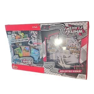 Pokemon Black & White Flare Binder & Unova Poster Collection Set